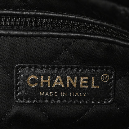 Chanel Shiny Calfskin Quilted Small Chanel 22 Black 7 of 11