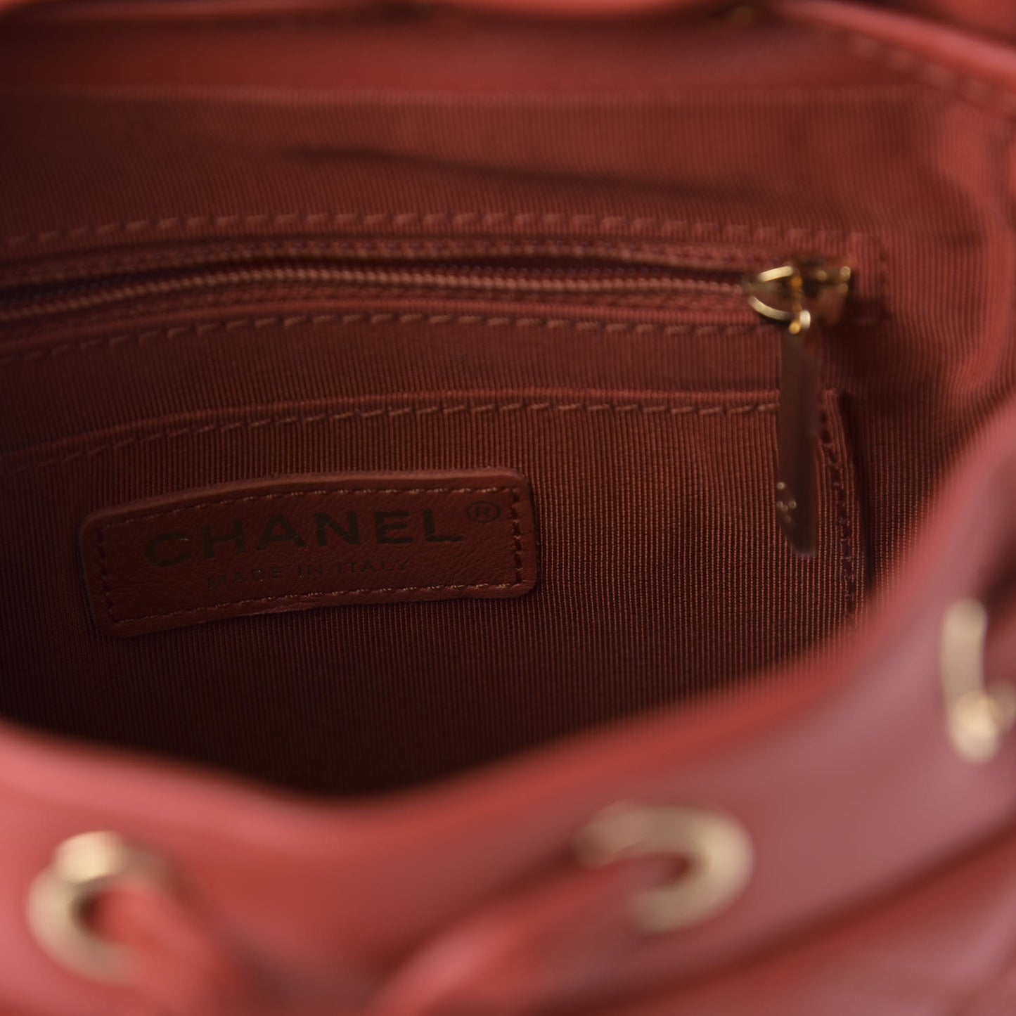 Calfskin Quilted Mini Urban Spirit Backpack Red