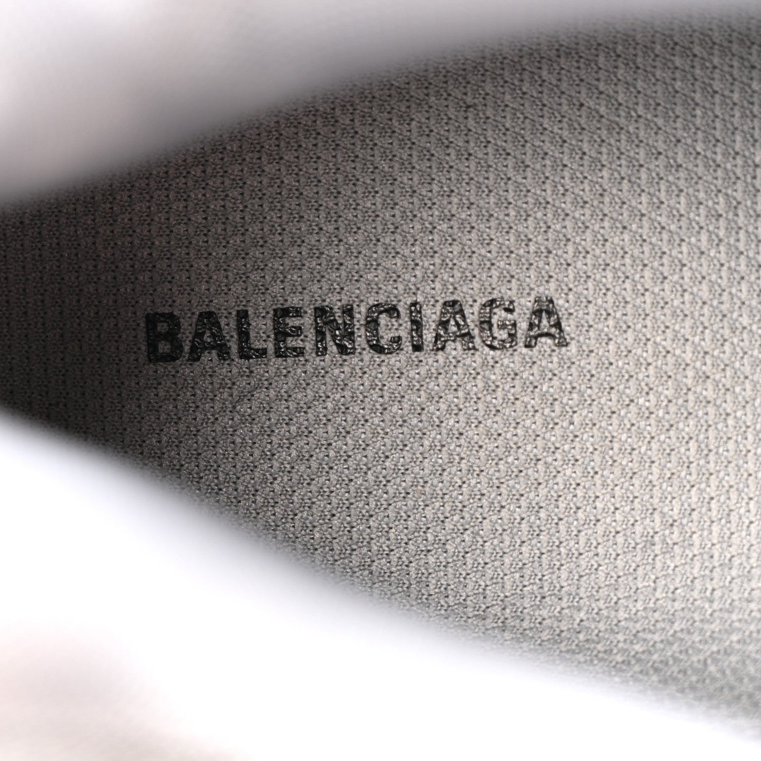 Balenciaga Fabric Mesh Dyed Mens Triple S Sneakers 45 Grey 7 of 13