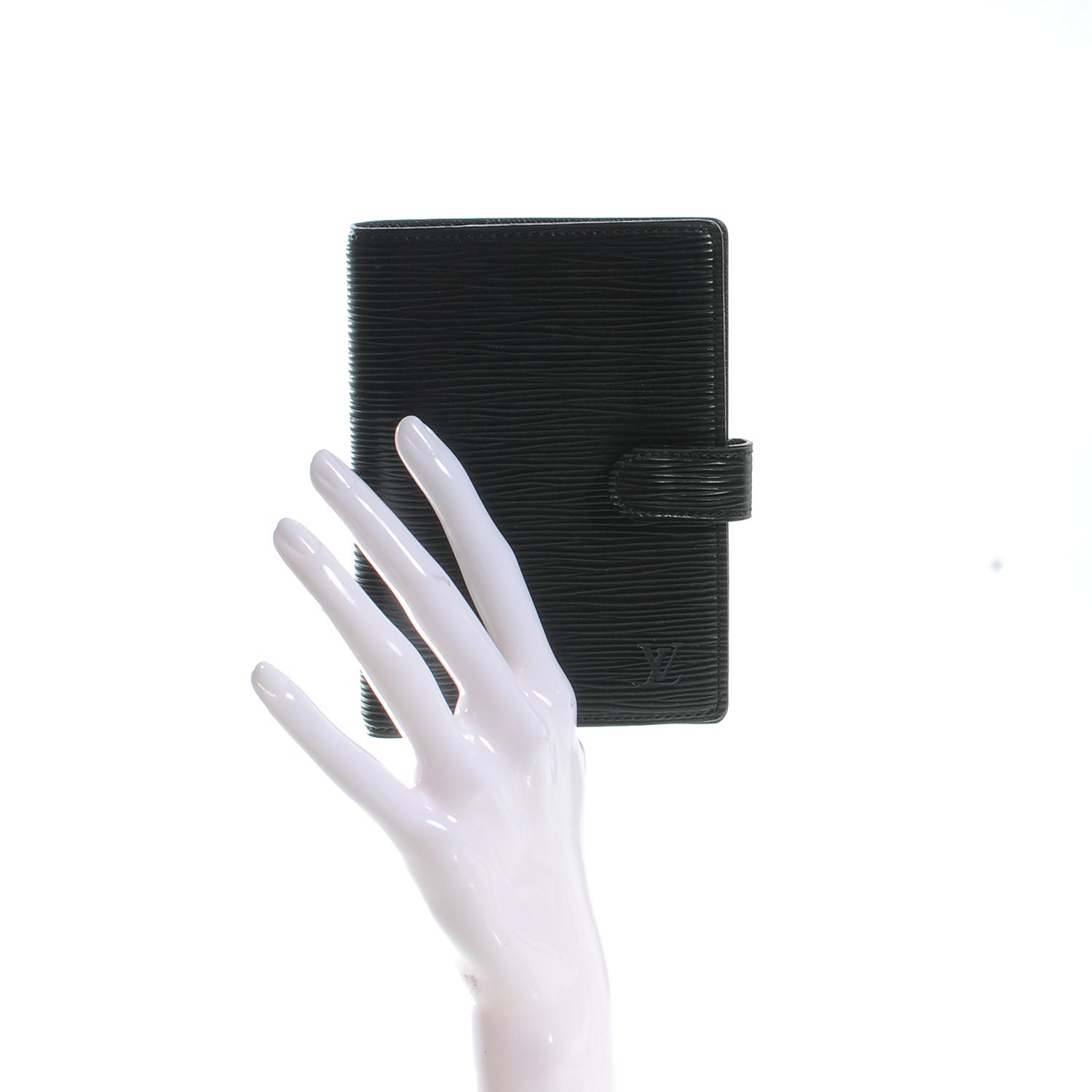 Louis Vuitton Epi Small Ring Agenda Black 2 of 7