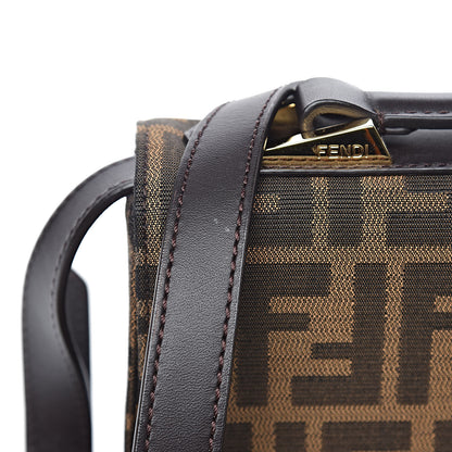 Fendi Zucca Vitello Classico No.1 Satchel Tobacco Moro 10 of 15