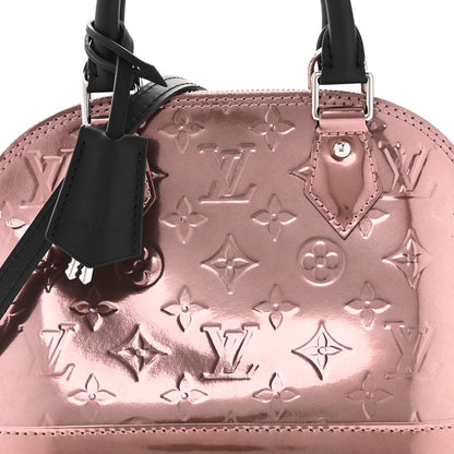 Louis Vuitton Vernis Alma BB Rose Cuivre 7 of 9