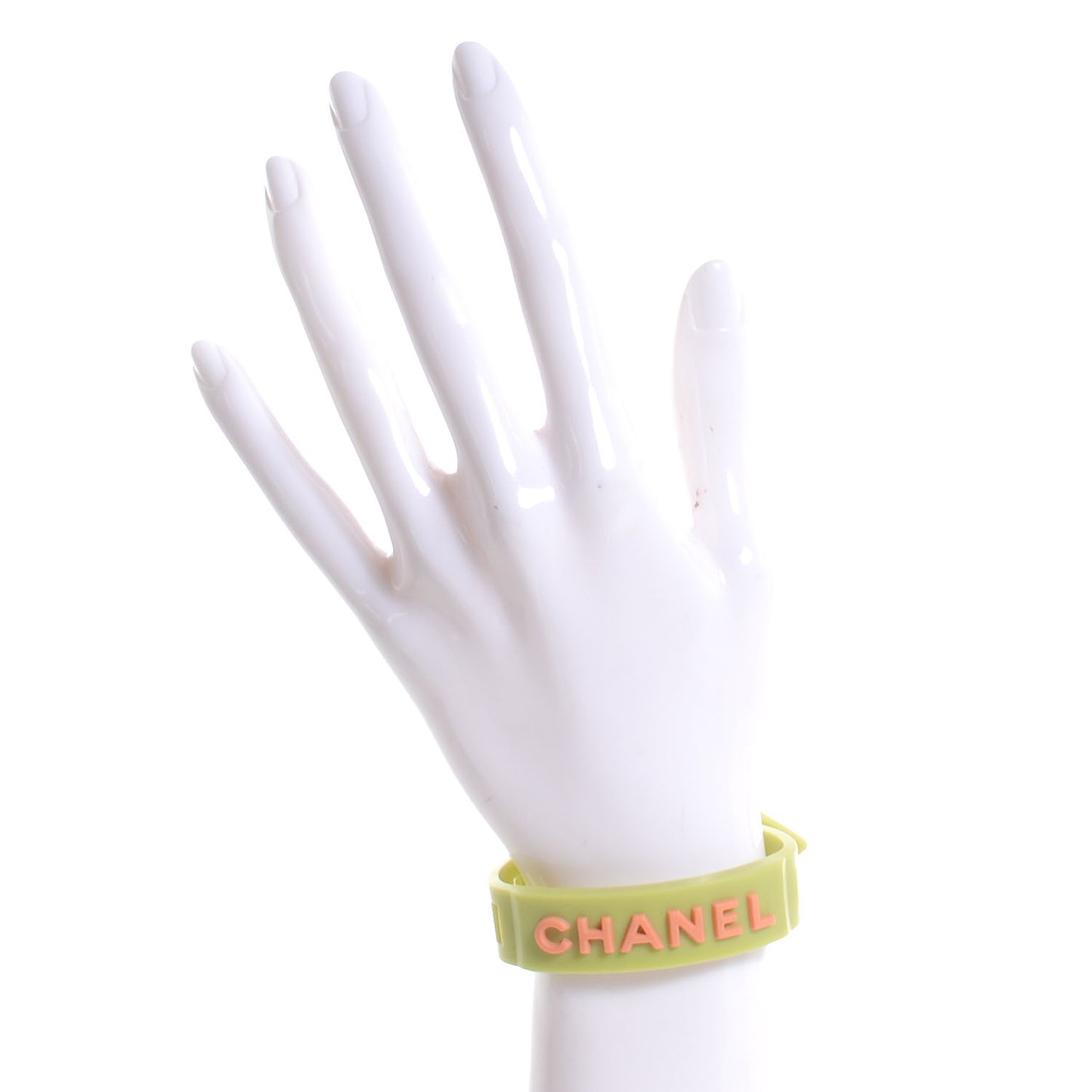 CC Rubber Bracelet Lime Coral