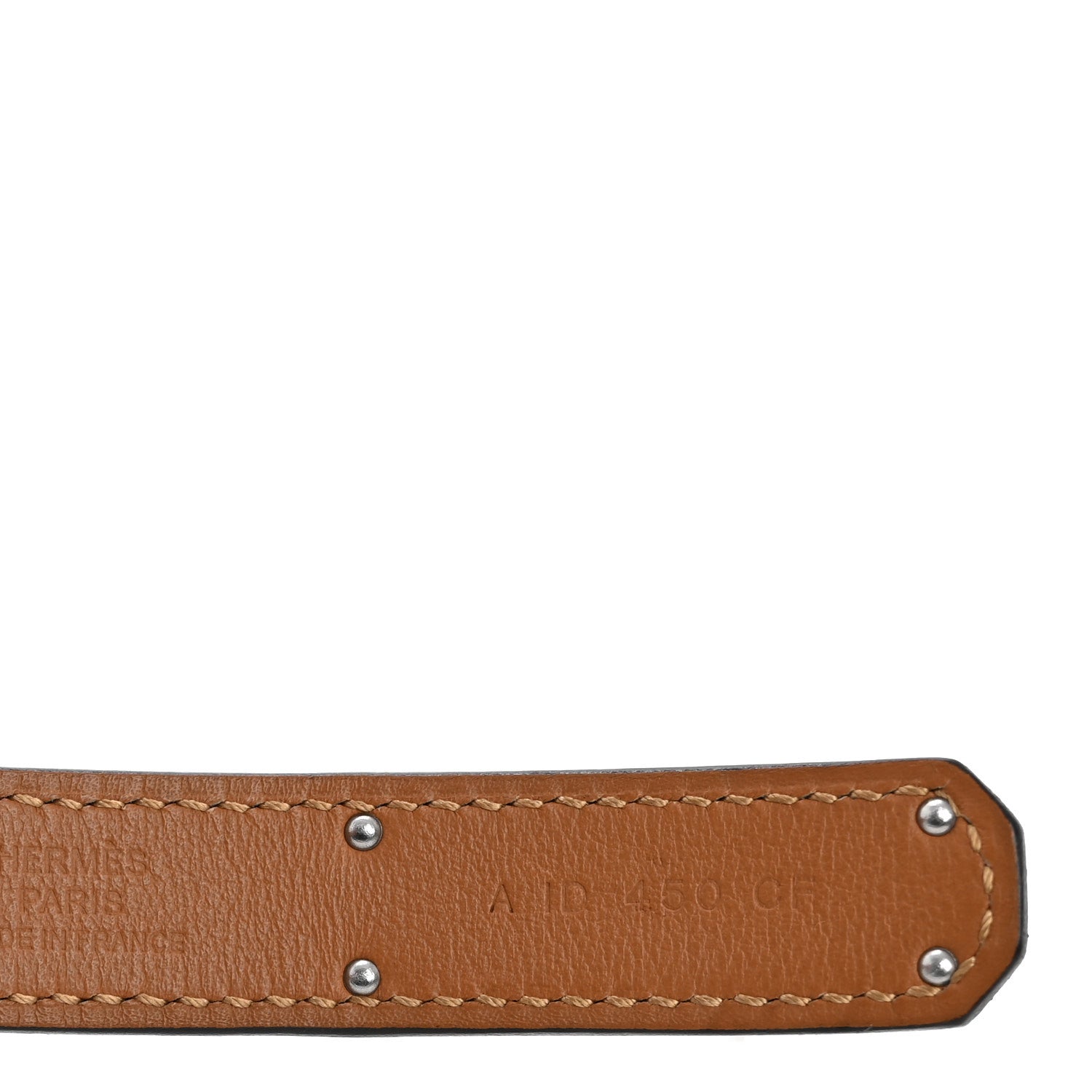 Hermes Epsom Kelly Belt Black 3 of 5