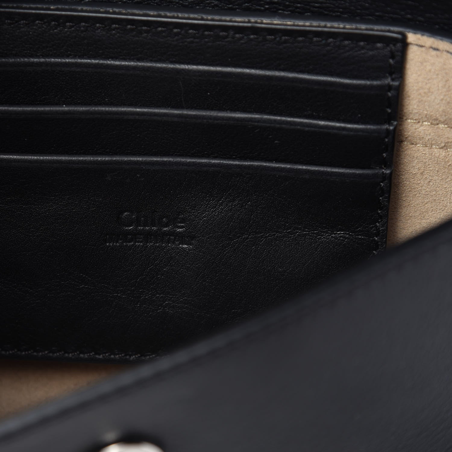 Chloe Suede Calfskin Mini Faye Shoulder Bag Carbon Grey 8 of 10