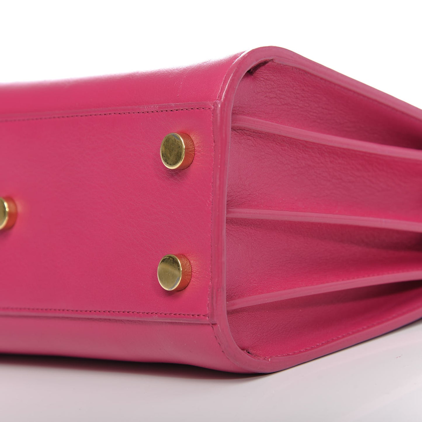 Calfskin Nano Sac De Jour Lipstick Fuchsia