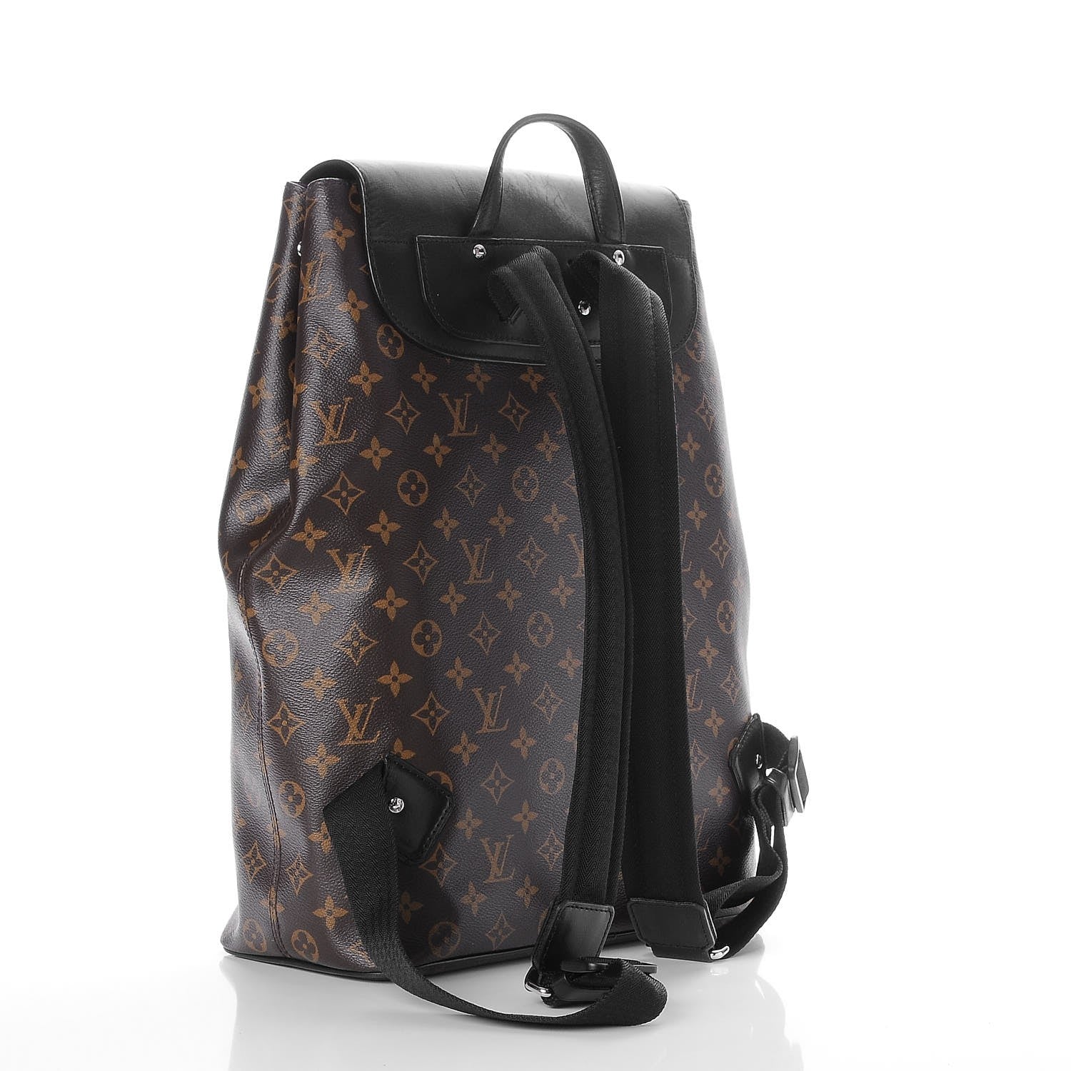 Louis Vuitton Monogram Macassar Palk Backpack 3 of 7