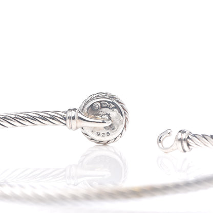 David Yurman Sterling Silver Citrine 3mm Chatelaine Bracelet 4 of 4