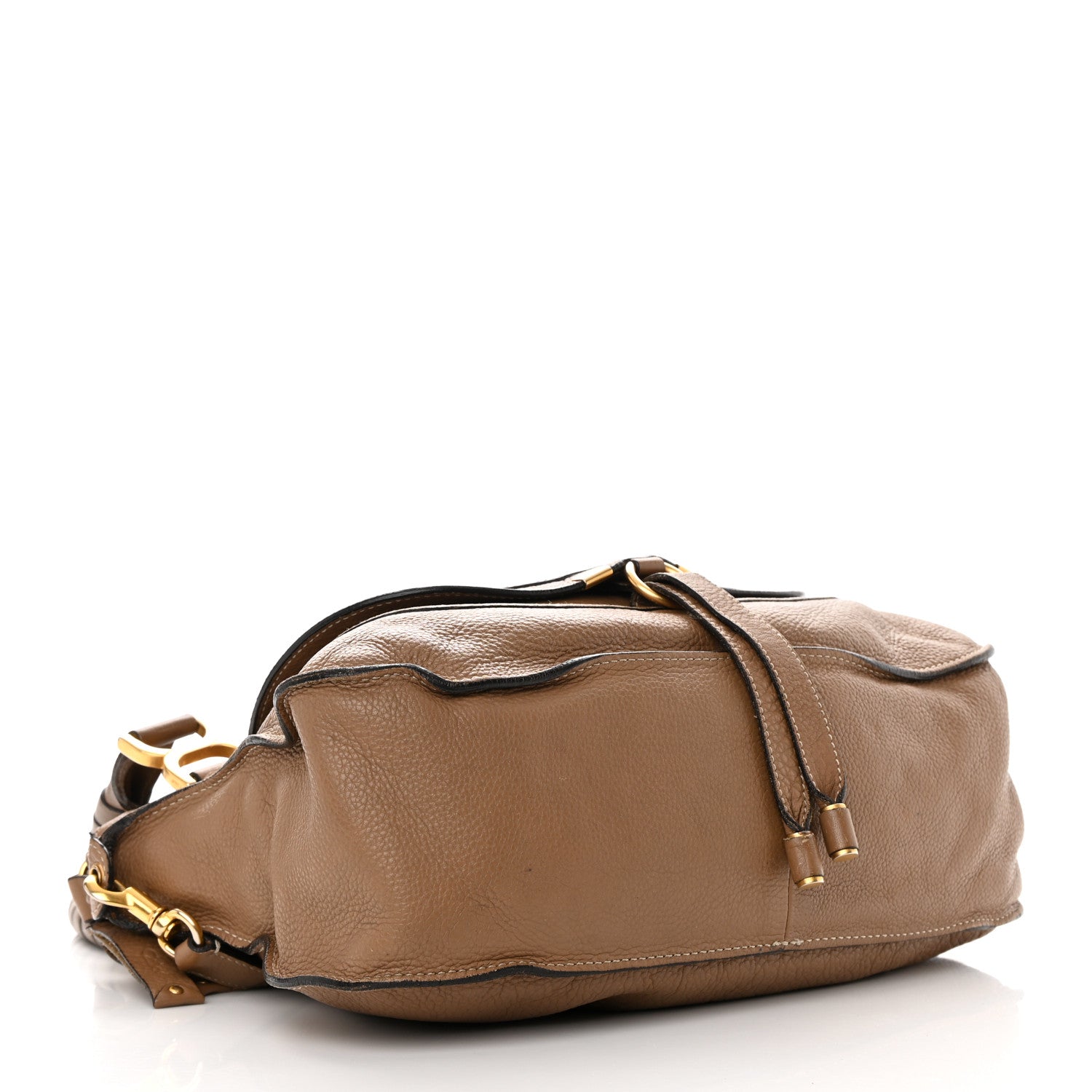Chloe Calfskin Medium Marcie Satchel Light Tan 4 of 31