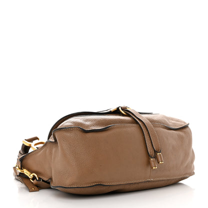 Chloe Calfskin Medium Marcie Satchel Light Tan 4 of 31
