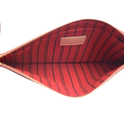 Louis Vuitton Monogram Neverfull MM GM Pochette Cherry 5 of 8