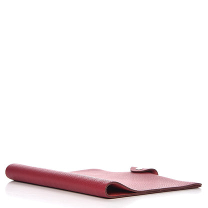 Hermes Togo Ulysse MM Notebook Cover Rubis 4 of 12