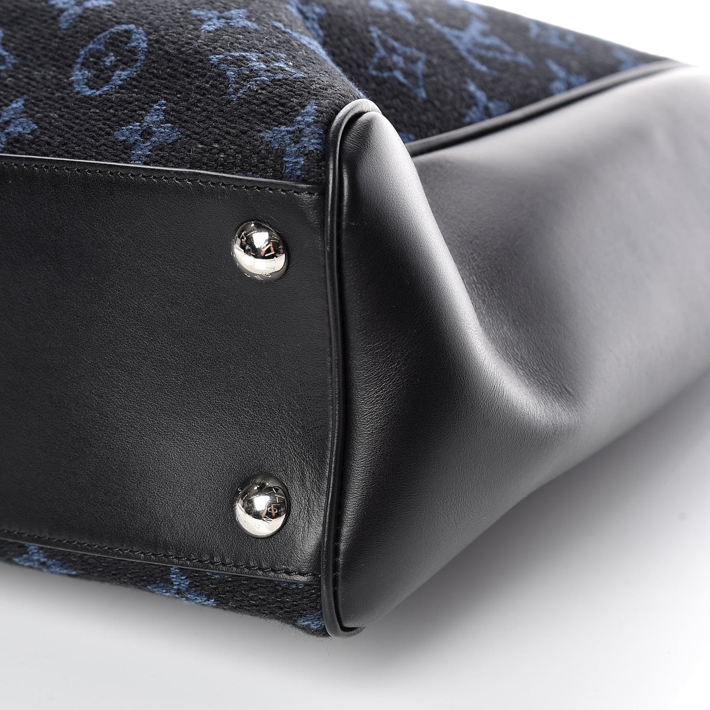 Jacquard Monogram Grand Sac Cobalt