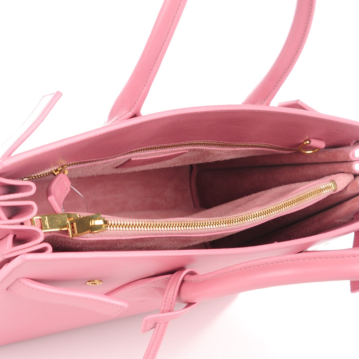 Calfskin Small Sac De Jour Dark Rose