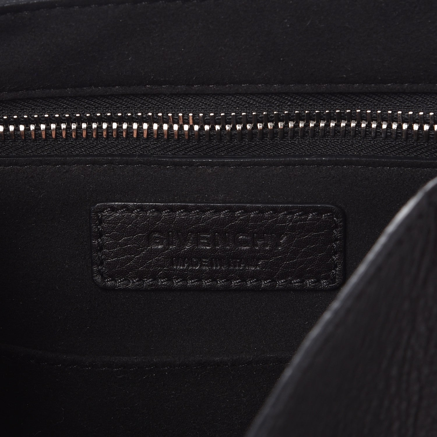 Givenchy Grained Calfskin Small Shark Lock Satchel Black 6 of 7