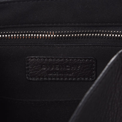 Givenchy Grained Calfskin Small Shark Lock Satchel Black 6 of 7