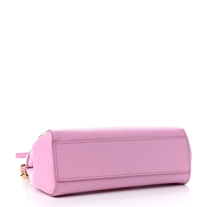 Dolce & Gabbana Dauphine Mini Miss Sicily Satchel Pink 3 of 5