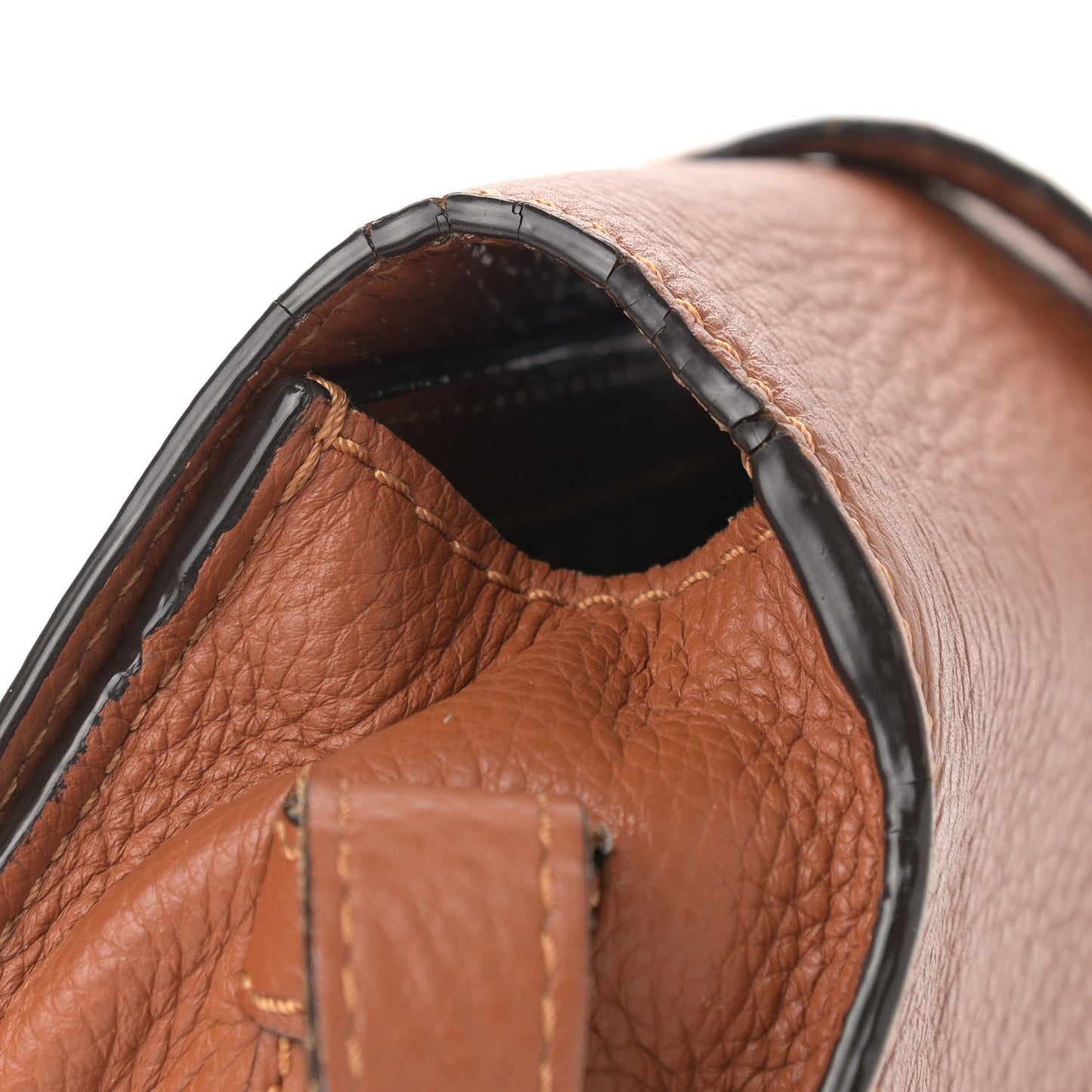 Calfskin Mini Marcie Round Crossbody Bag Tan