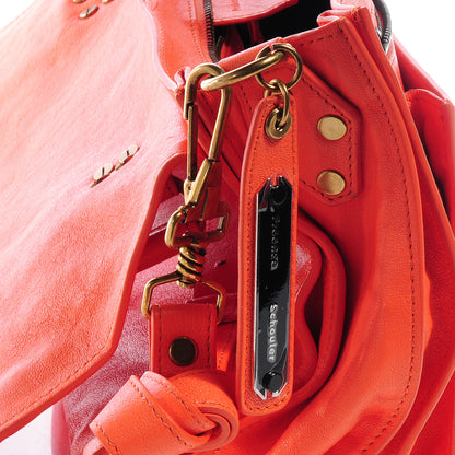 Proenza Schouler Lambskin PS1 Medium Satchel Grapefruit 10 of 10