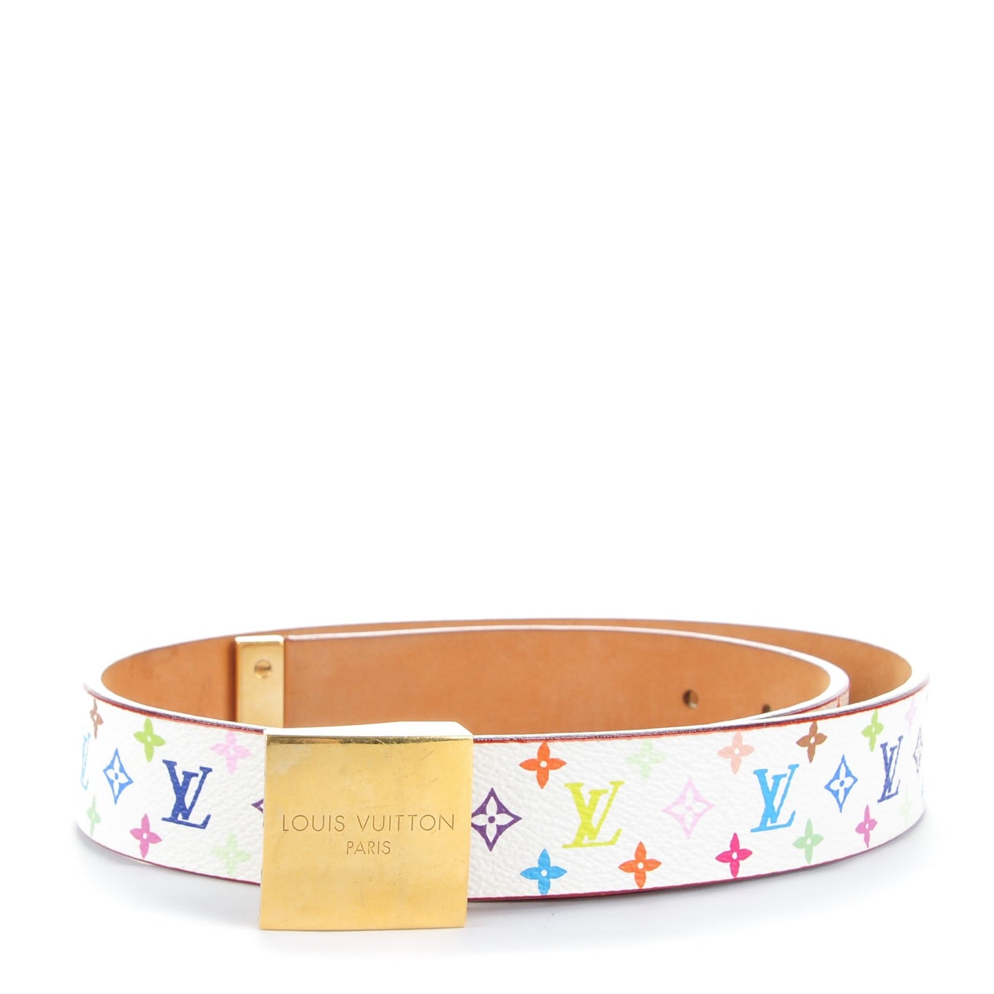 Monogram Multicolor Ceinture Belt 70 28 White