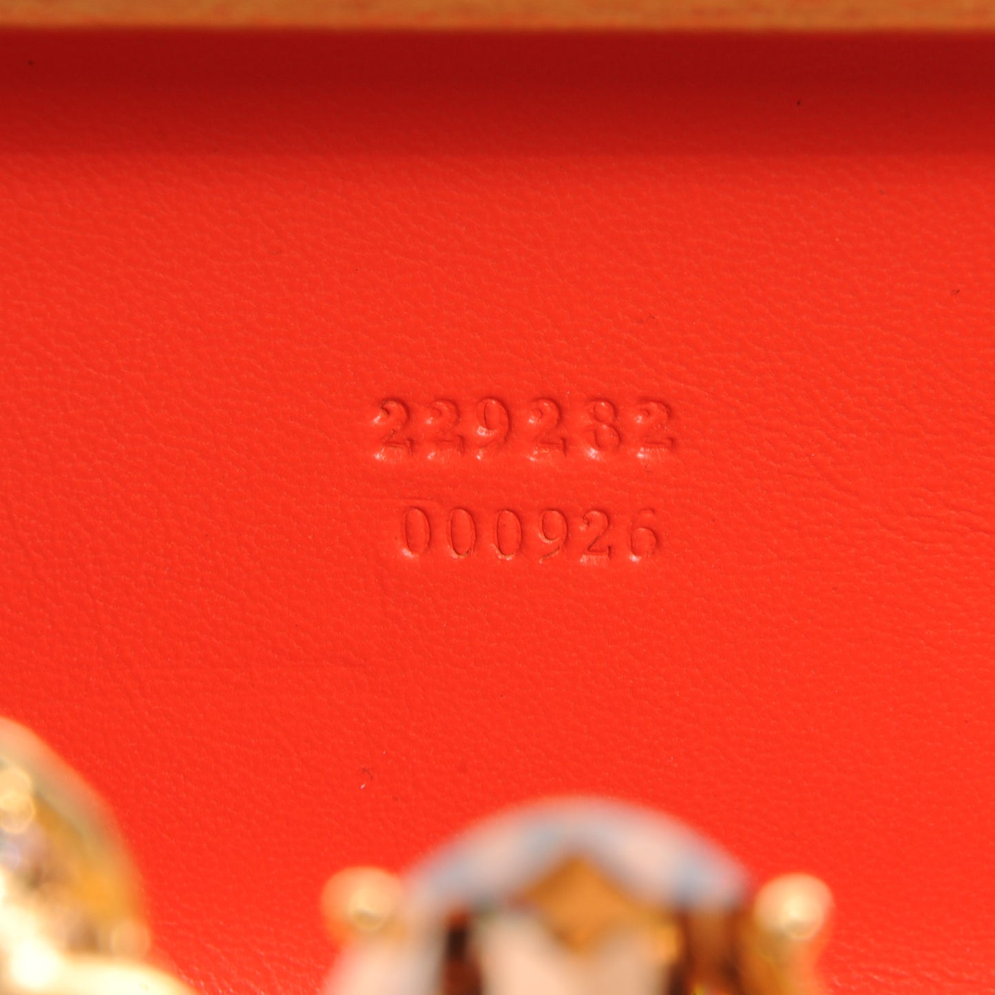 Whipsnake Skull Knucklebox Clutch Orange