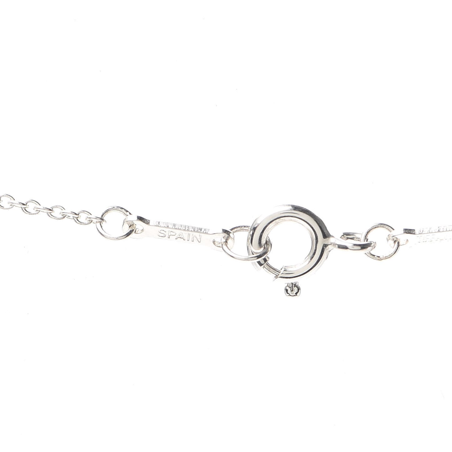 Sterling Silver Elsa Peretti Letter S Pendant Necklace