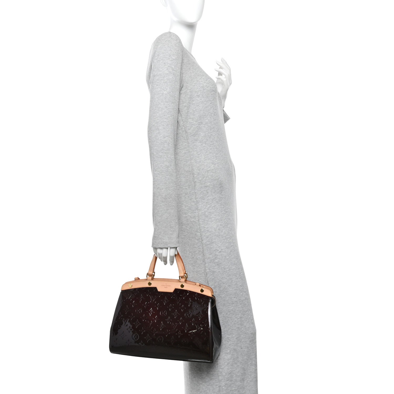 Louis Vuitton Vernis Brea MM Amarante 2 of 9