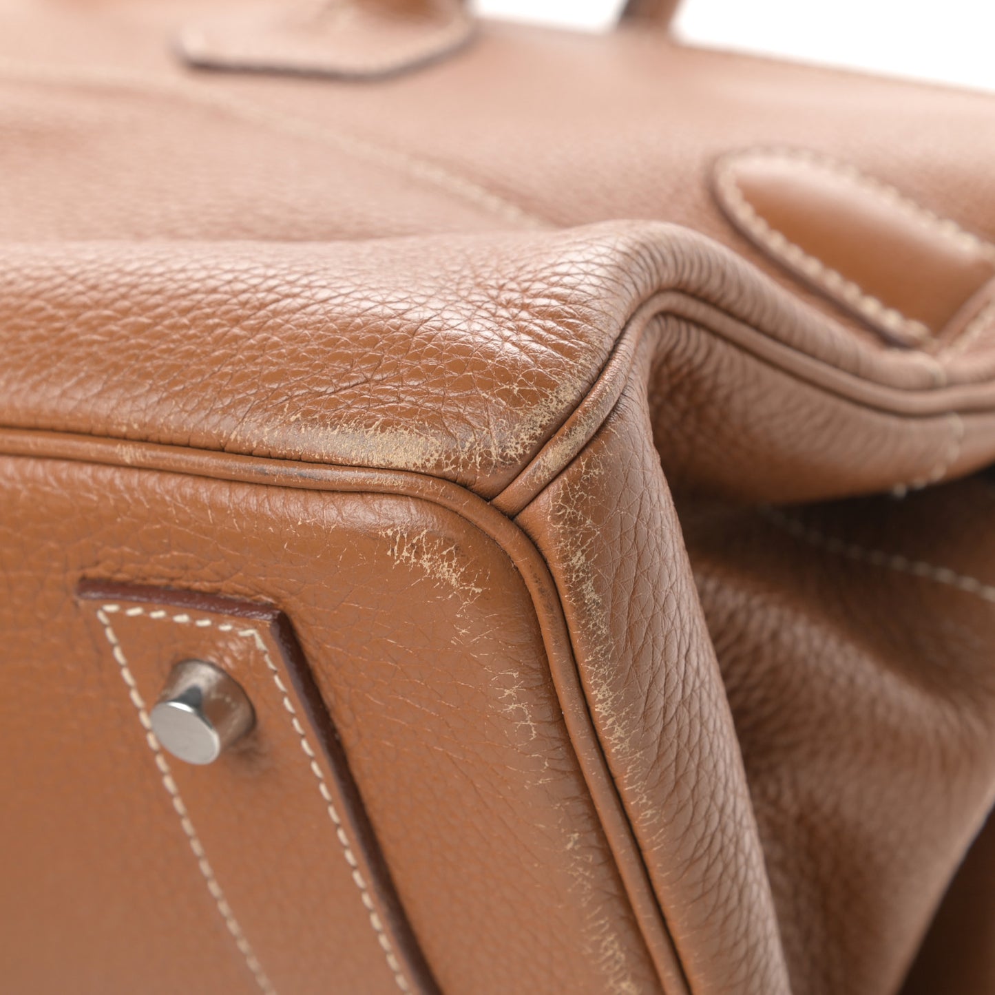 Taurillon Clemence JPG Birkin 42 Gold