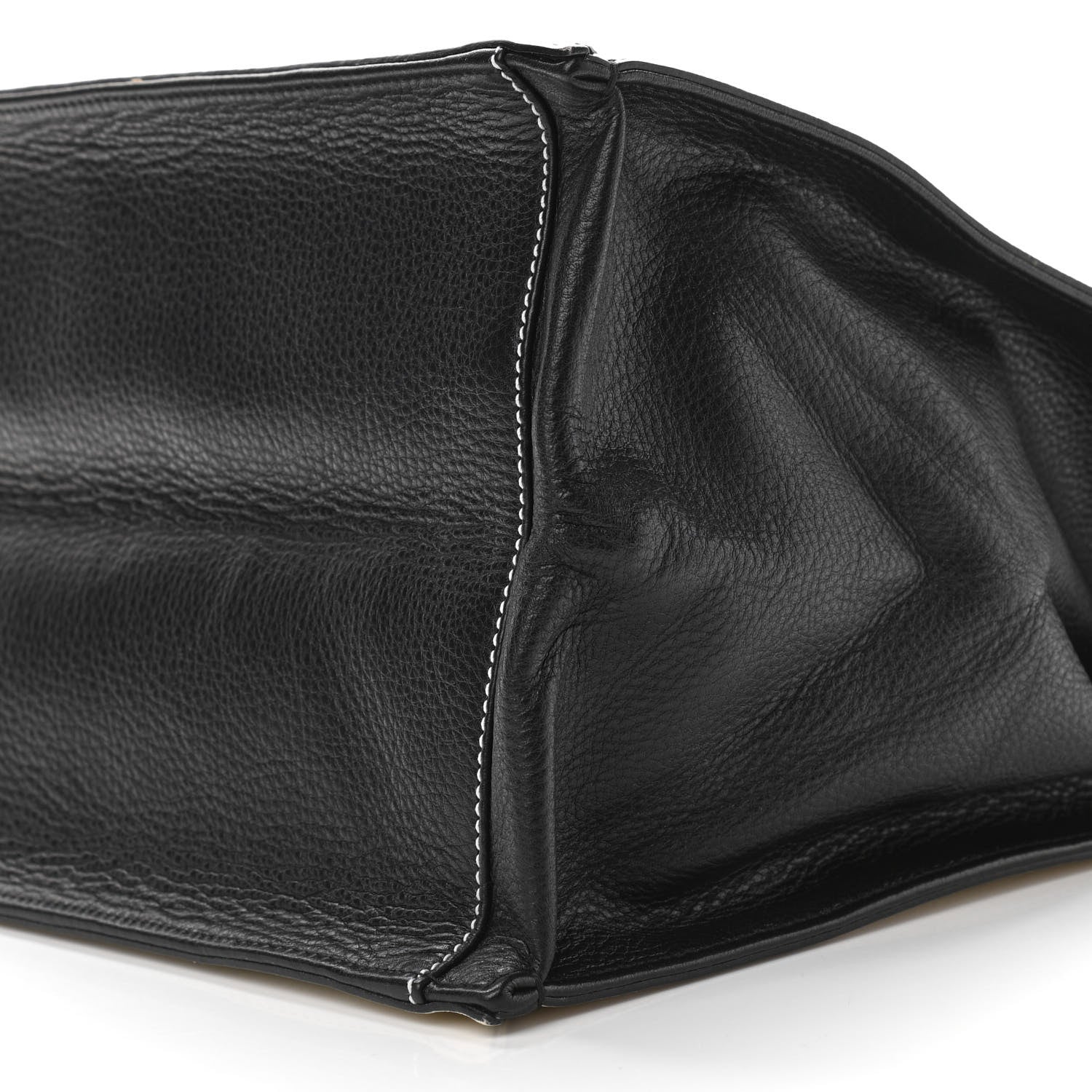 Saint Laurent Calfskin Walky Tote Black 9 of 11