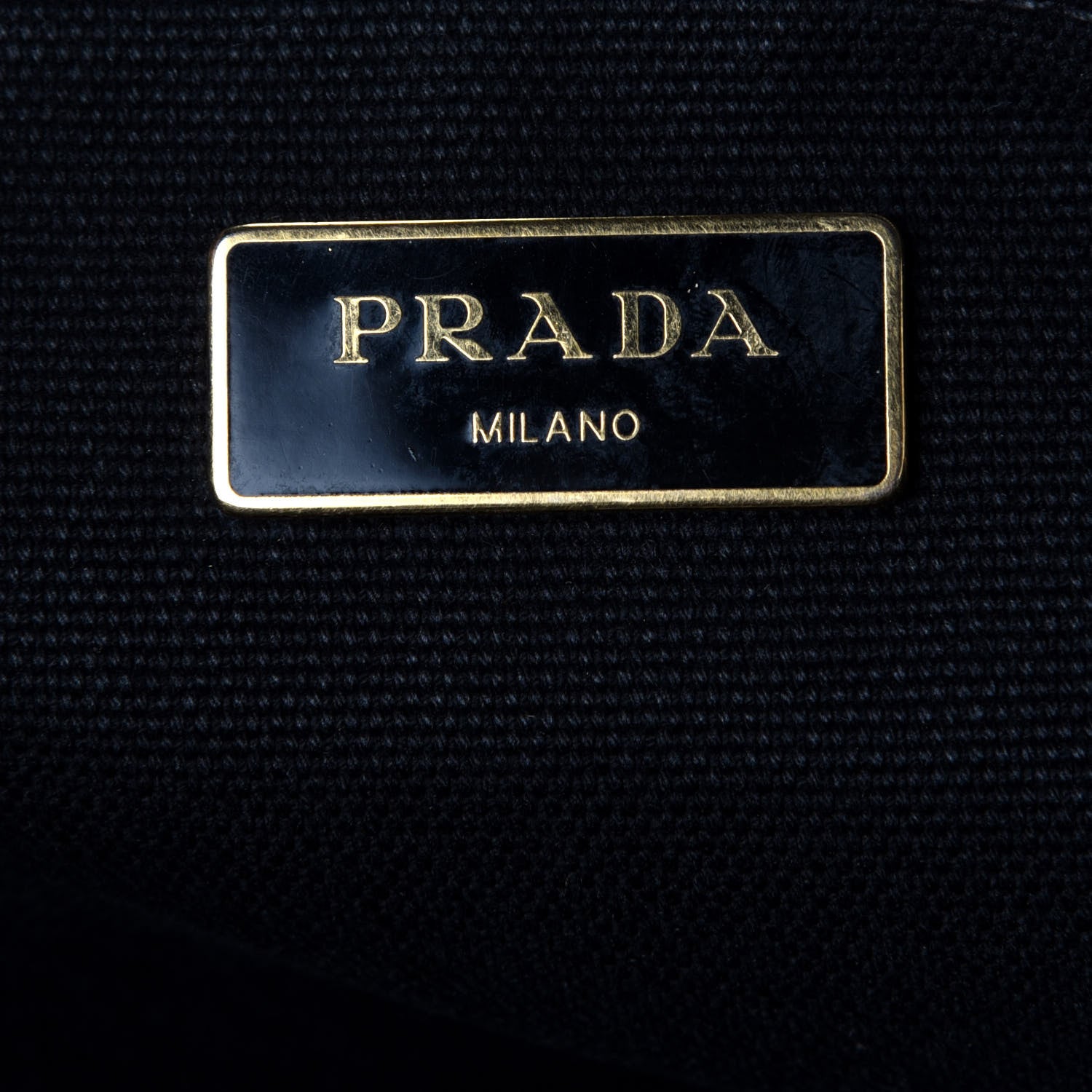 Prada Canapa Small Logo Tote Black 6 of 12