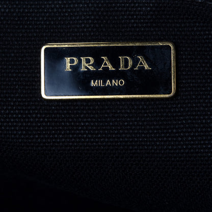 Prada Canapa Small Logo Tote Black 6 of 12