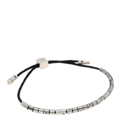 Louis Vuitton Monogram Paradise Bracelet Black Silver 1 of 7
