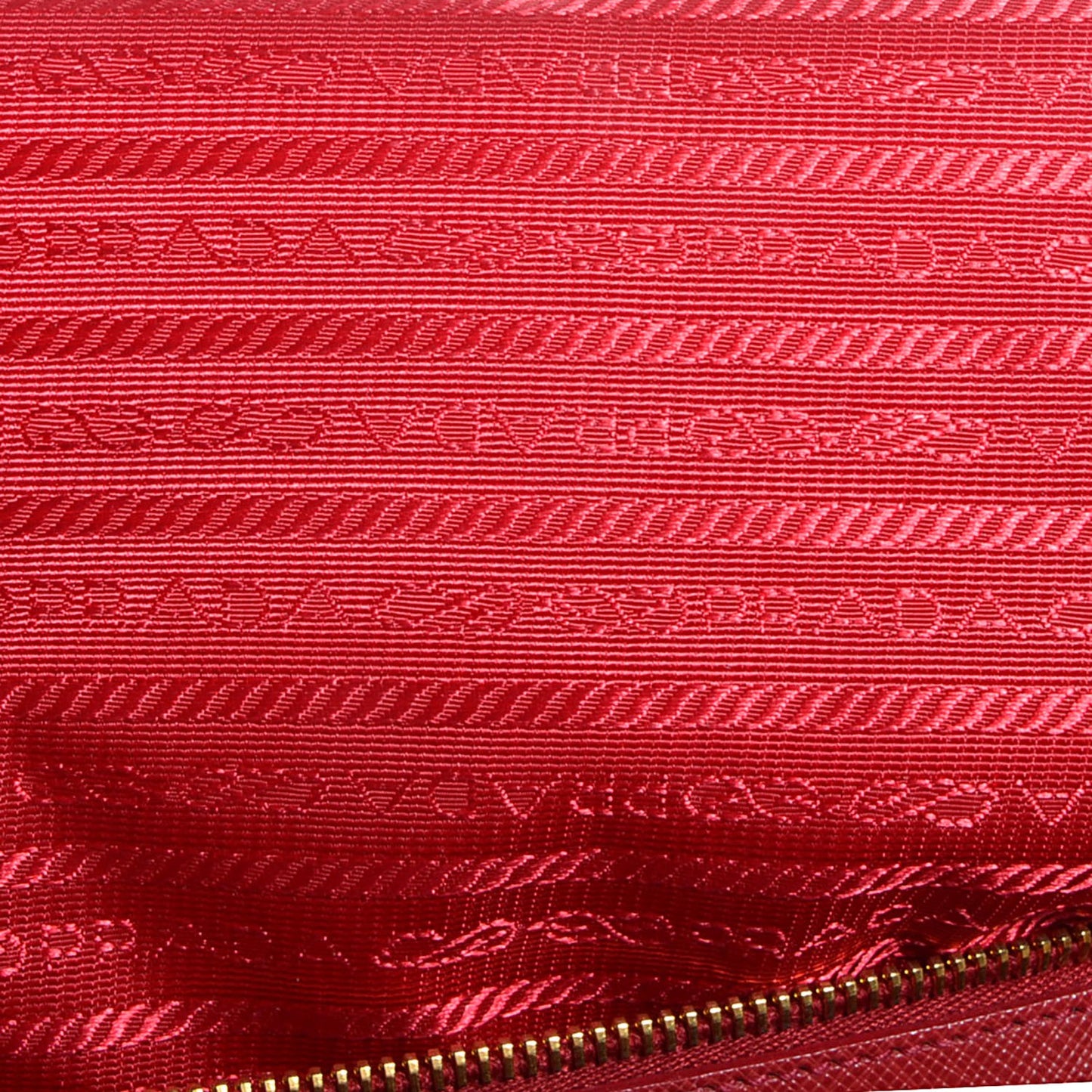 Saffiano Lux Large Double Zip Tote Fuoco