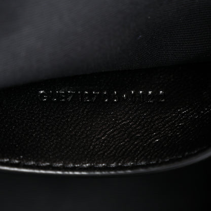 Saint Laurent Lambskin Monogram Small Sade Tube Bag Black 7 of 13