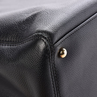 Chanel Calfskin Cerf Executive Shopper Tote Black 11 of 15