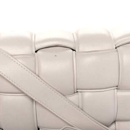 Bottega Veneta Nappa Maxi Intreccio Padded Cassette Crossbody Bag Chalk 13 of 14