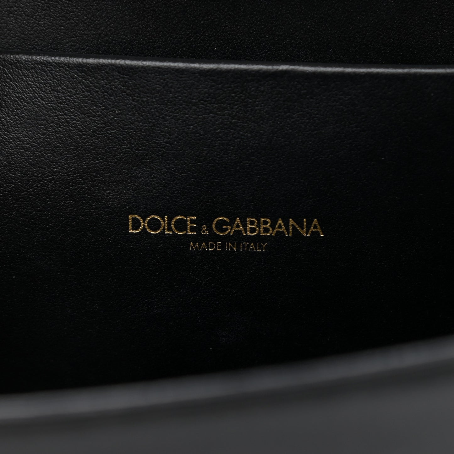 Smooth Calfskin Small Devotion Envelope Bag Black