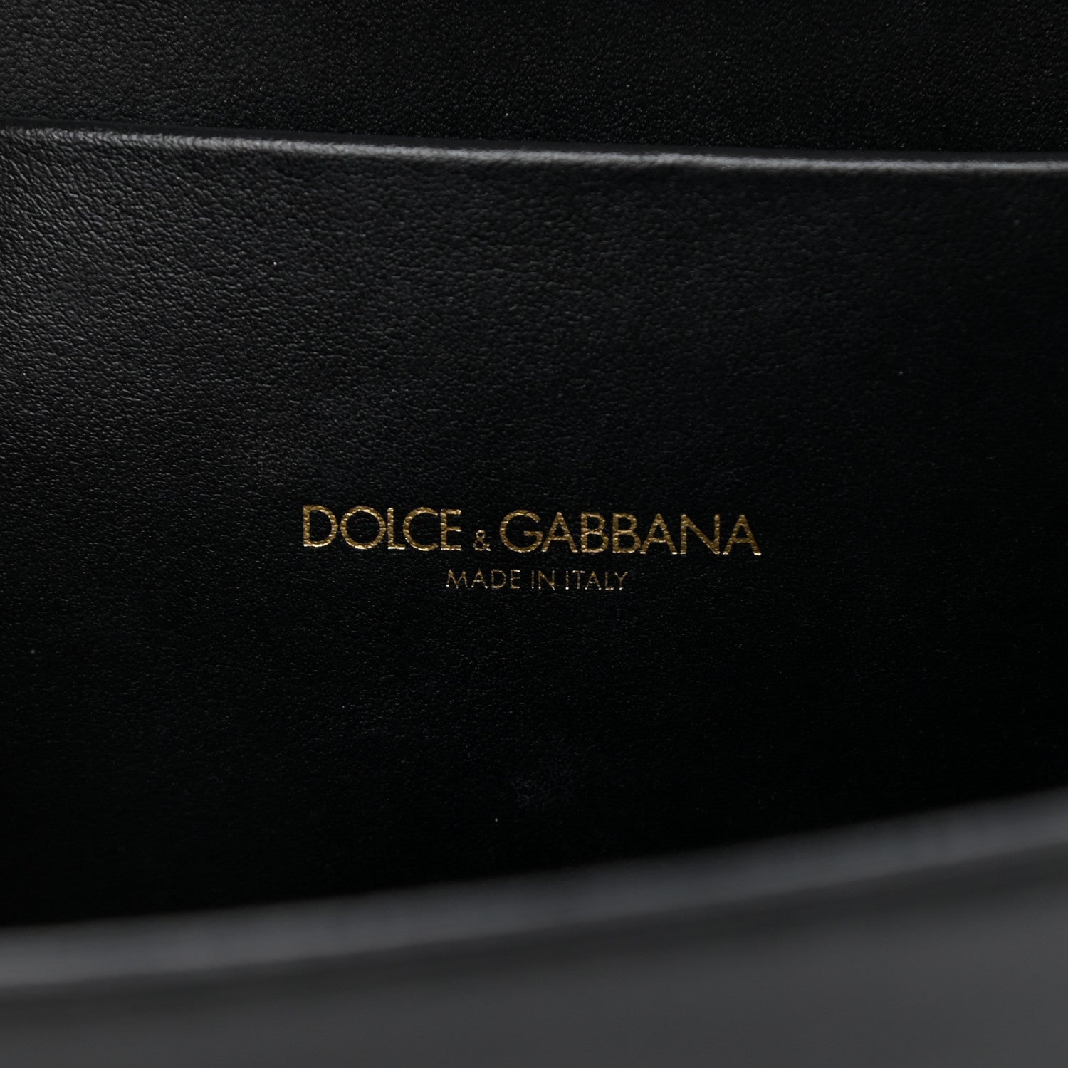 Dolce & Gabbana Smooth Calfskin Small Devotion Envelope Bag Black 6 of 9