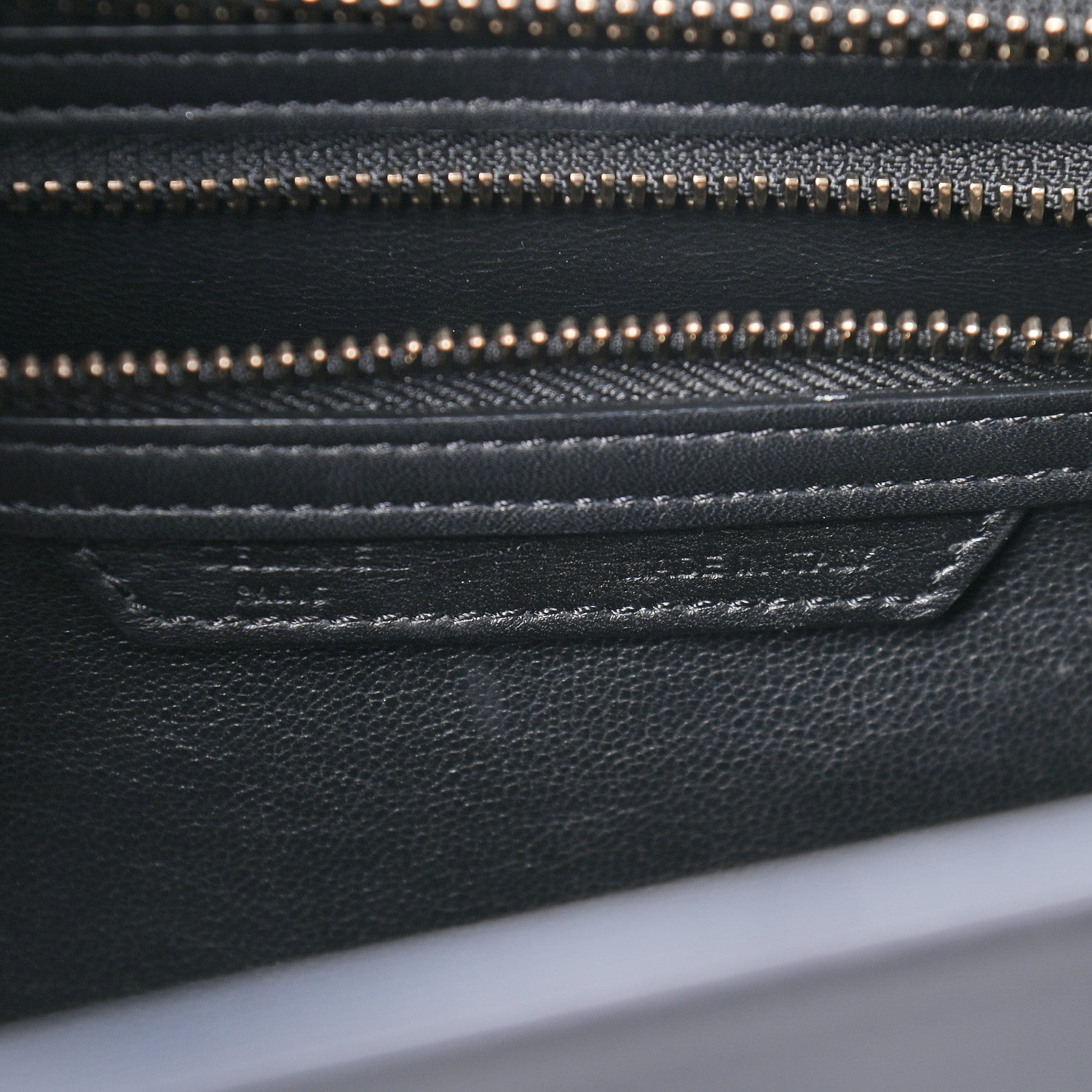 Celine Smooth Calfskin Micro Luggage Black 6 of 9