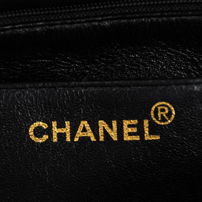 Chanel Lambskin Quilted Small Single Flap Black 9 of 10