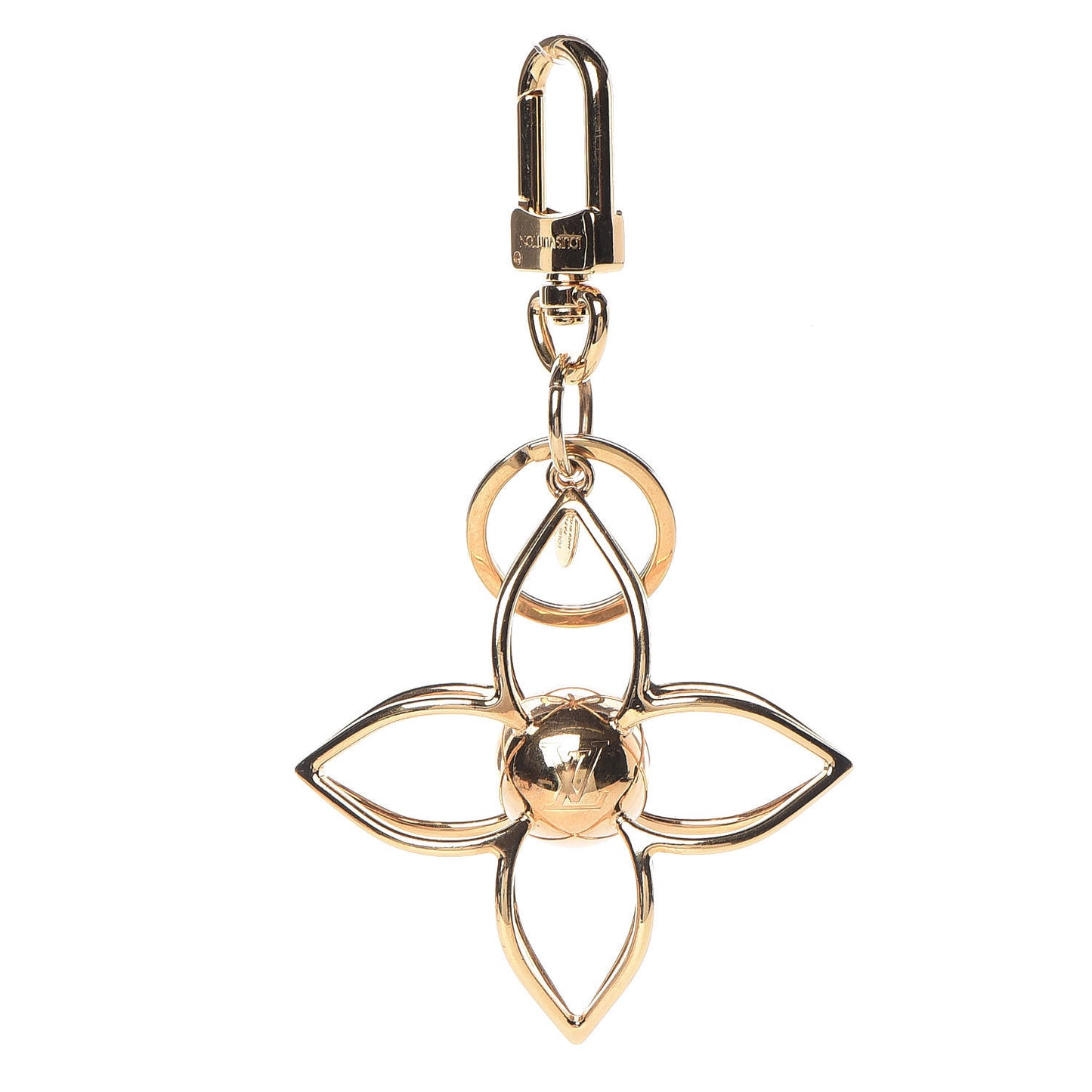 Sphere Bag Charm Gold