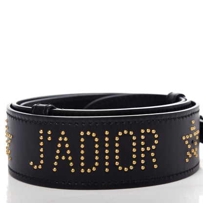 Christian Dior Calfskin Studded J’Adior Shoulder Strap Black 3 of 5