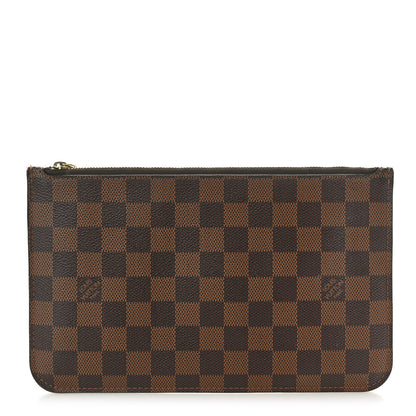 Louis Vuitton Damier Ebene Neverfull MM GM Pochette 1 of 9