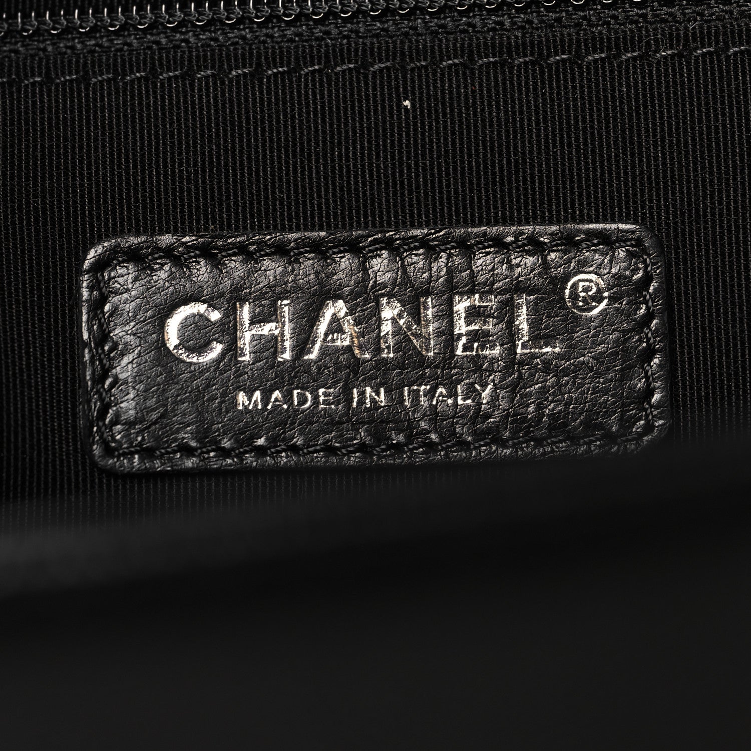 Chanel Caviar Quilted New Medium Boy Flap So Black 6 of 10