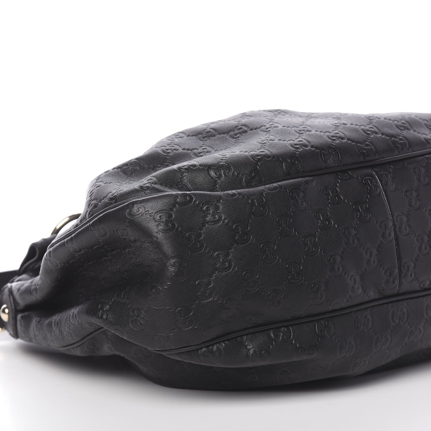 Gucci Guccissima Medium Sukey Hobo Black 11 of 11