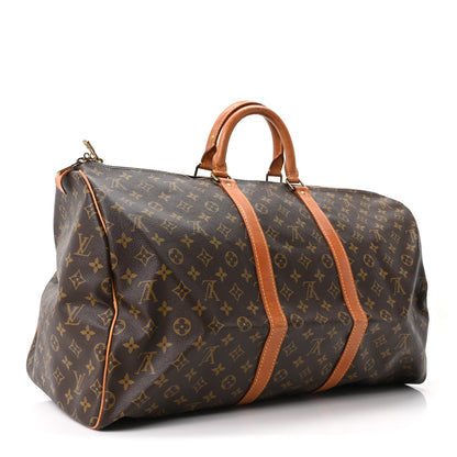 Louis Vuitton Monogram Keepall 55 2 of 9