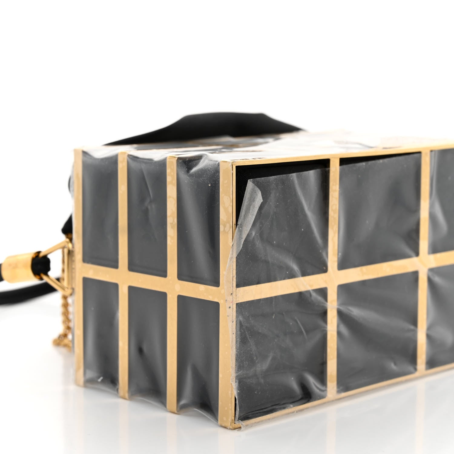Saint Laurent Cage Minaudiere Bag Black 8 of 9