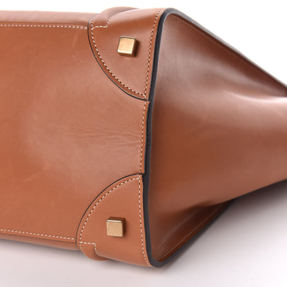 Celine Natural Calfskin Mini Luggage Tan 6 of 14