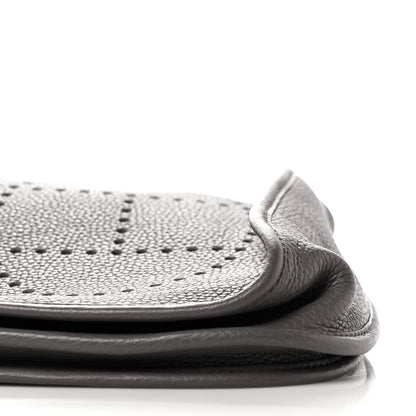 Hermes Taurillon Clemence Evelyne III PM Etain 11 of 11