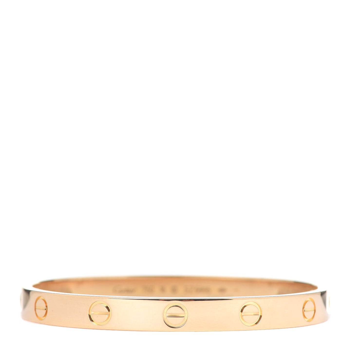 18K Yellow Gold LOVE Bracelet 16